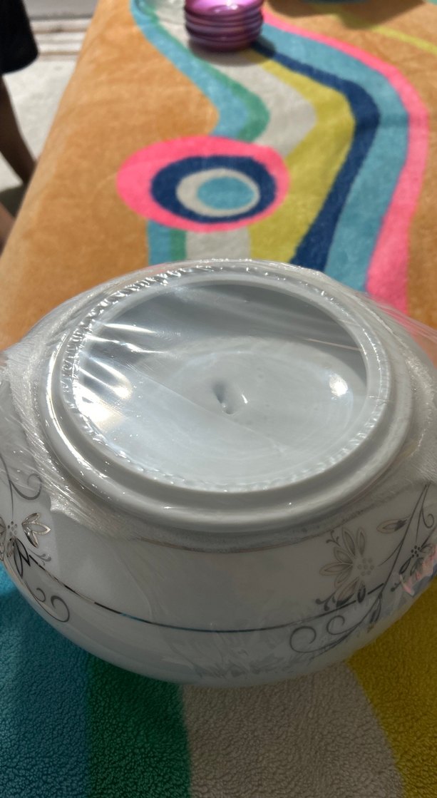 Desenli Çift Kulplu Çorba tenceresi porselen Karaca yemek takımı - Görsel 2