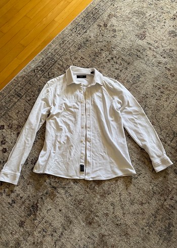 Slim fit beyaz erkek gömlek