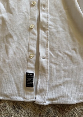 l Beden Slim fit beyaz erkek gömlek