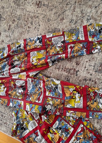 xxl Beden çeşitli Renk Renkli Baskılı Pijama Takımı