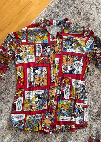 xxl Beden Renkli Baskılı Pijama Takımı