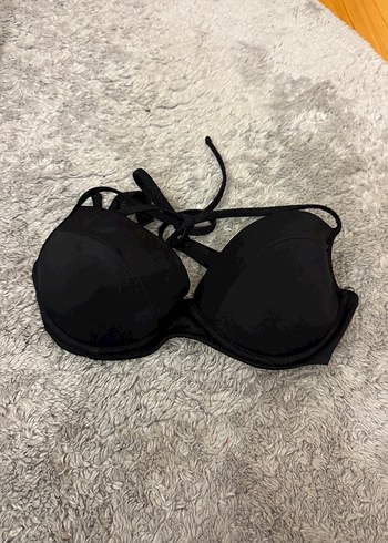 m Beden Siyah Bikini Üstü