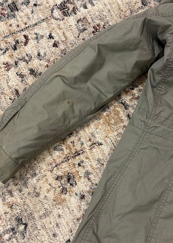 Gri Kadın Uzun Ceket - Görsel 8