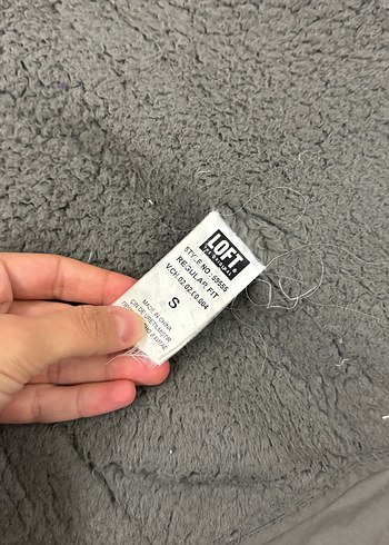 Gri Kadın Uzun Ceket - Görsel 6