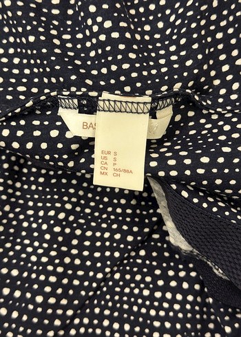 Lacivert Straplez Elbise - Görsel 5