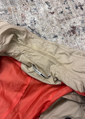 Kadın Bej Midi Trençkot - Görsel 9