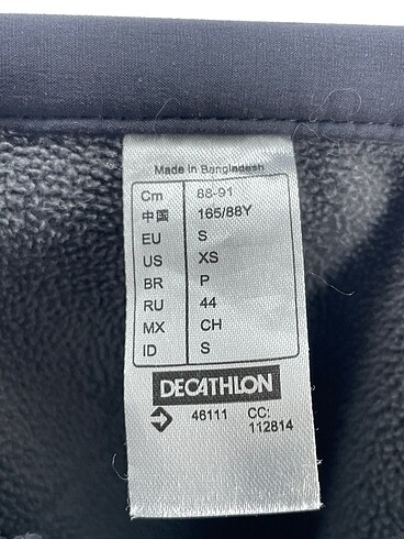s Beden siyah Renk Decathlon Hırka %70 İndirimli.