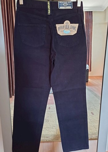 28 Beden Replay Lacivert Kadın Denim Pantolon