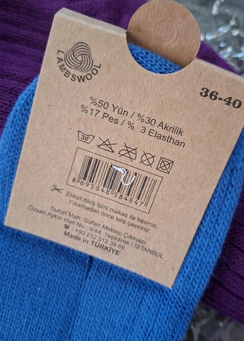 KADIN KIŞLIK ÇORAP - Görsel 7