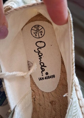 ALMANYA Espadril - Görsel 6