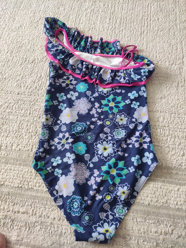 Çiçek Desenli Renkli  Mayo - Görsel 2