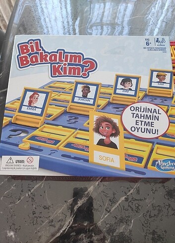 Bil Bakalım kim? Oyunu