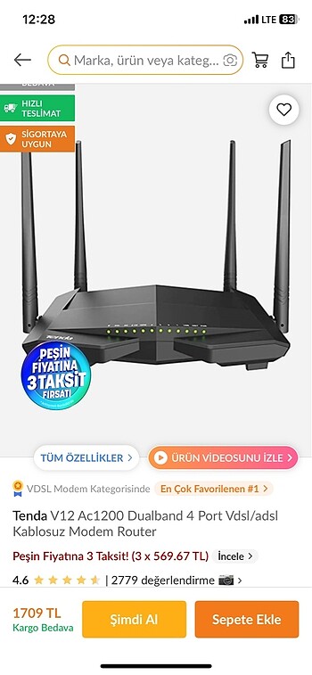 Tenda Modem