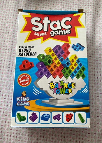 Renkli Denge Kulesi Oyunu - Stac Game