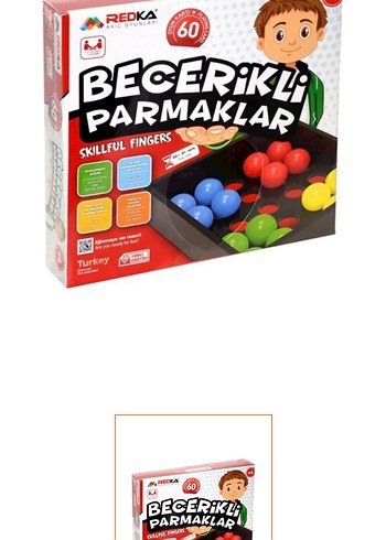 Beden Renk Becerikli Parmaklar Eğitici Oyuncak