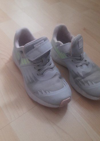 35 Beden gri Renk Kız Çocuk Gri Street Wear Spor Ayakkabı