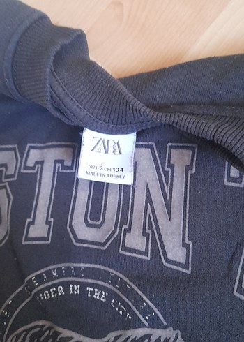 Mavi Baskılı kız çocuk Sweatshirt - Görsel 2