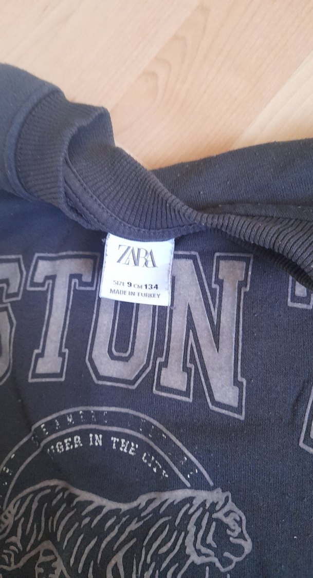 Mavi Baskılı kız çocuk Sweatshirt - Görsel 2