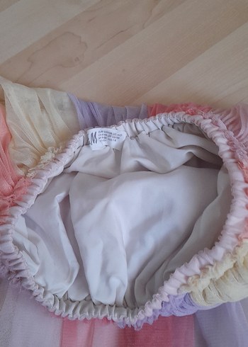 Bohem Tarz Pastel Renkli Kız Eteği - Görsel 2