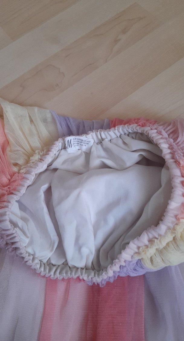 Bohem Tarz Pastel Renkli Kız Eteği - Görsel 2