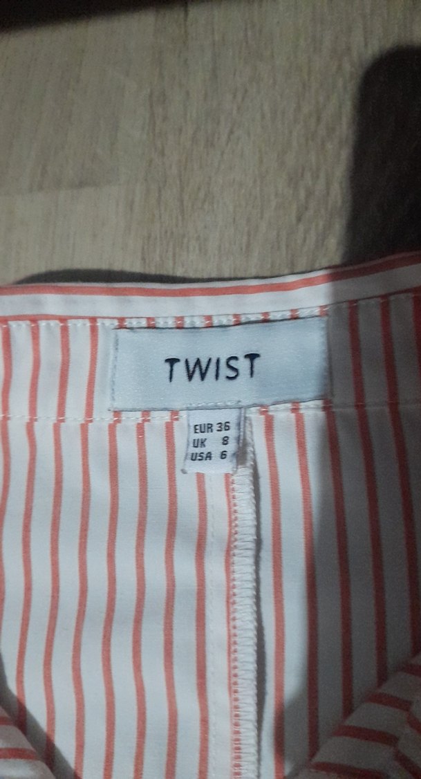 Pembe Nakışlı Kısa Uzun Kollu Kadın Gömlek - Görsel 4