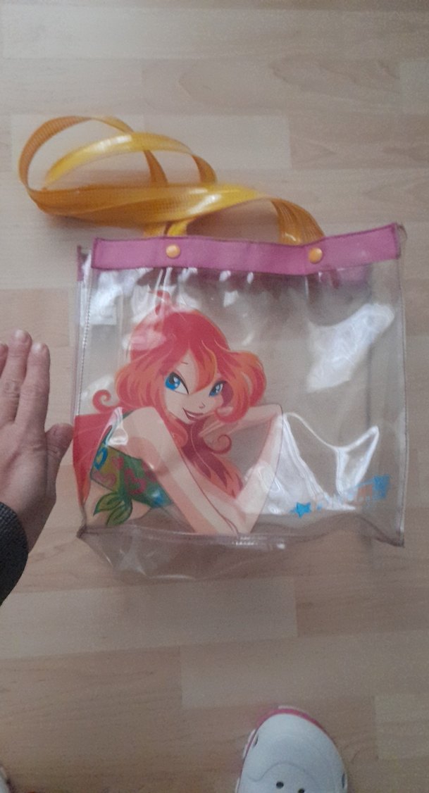 Pembe Pastel Renkli Çocuk plaj Çantası - Görsel 2