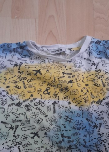 Çok Renkli Pastel Batik Desenli Çocuk İçlik Takımı - Görsel 2