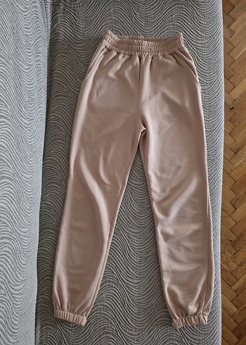 Gül Kurusu Süper Yüksek Bel  Kadın Eşofman Altı - Görsel 2