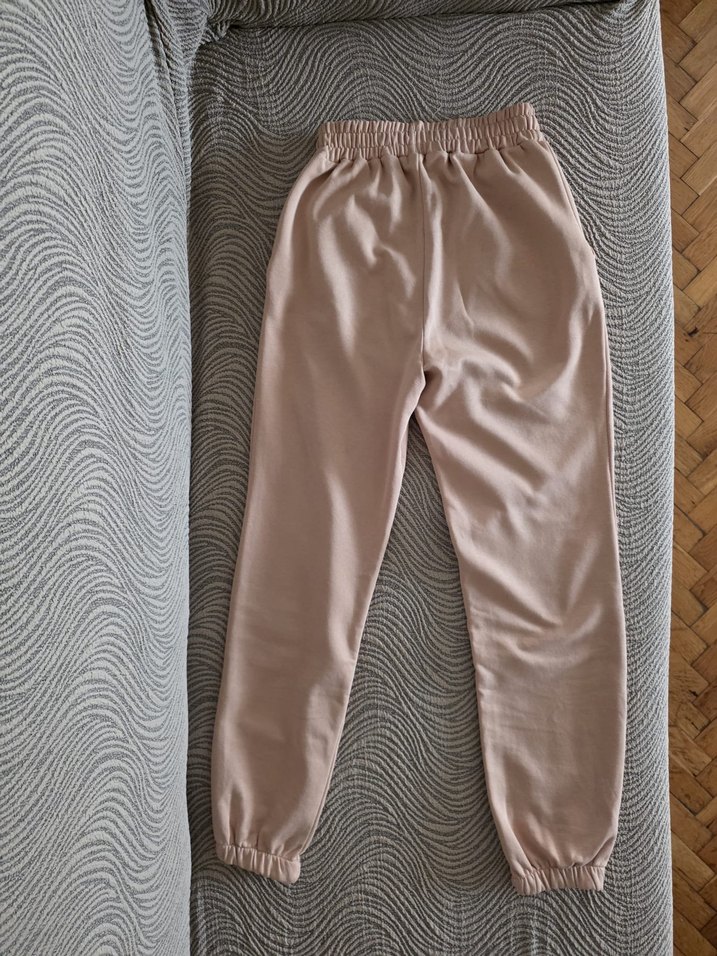 Gül Kurusu Süper Yüksek Bel  Kadın Eşofman Altı - Görsel 3