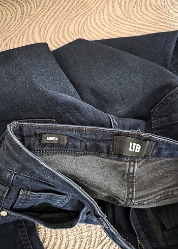 LTB Yüksek Bel Geniş Paça Kadın Jean Pantolon - Görsel 3