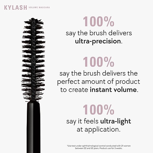 Beden Kylie cosmetics kylash volume mascara