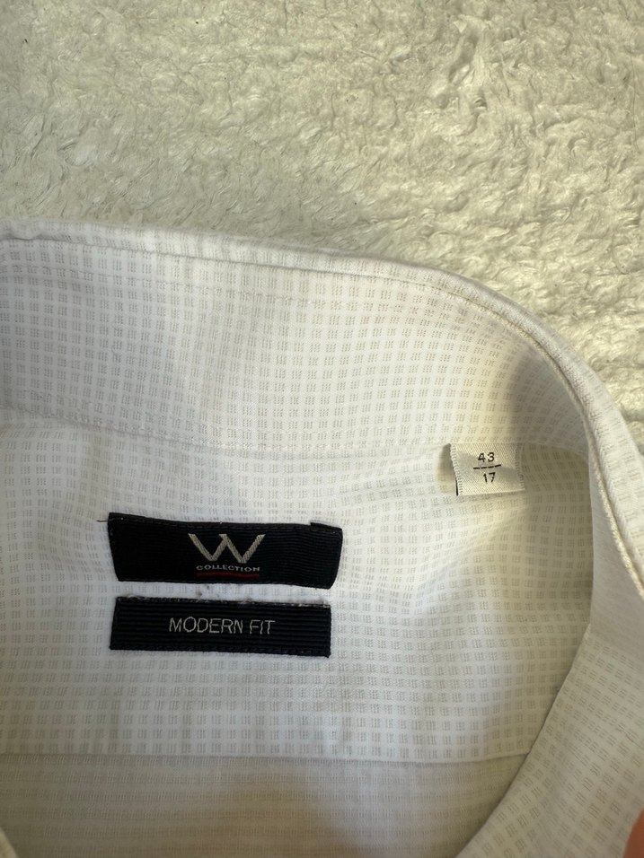 Erkek Beyaz Gömlek - Görsel 4