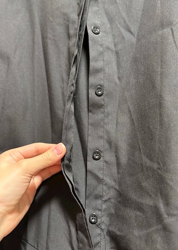 Kadın fırfırlı erkek gömlek - Görsel 5