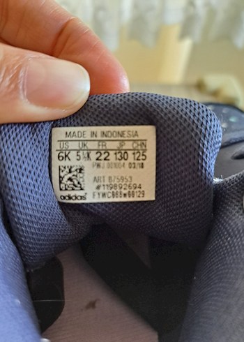 22 Beden lacivert Renk Adidas Bebek Bot Ayakkabı
