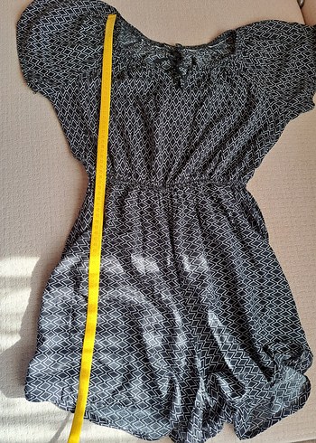 Bayan Kısa Şort Tulum - Görsel 6