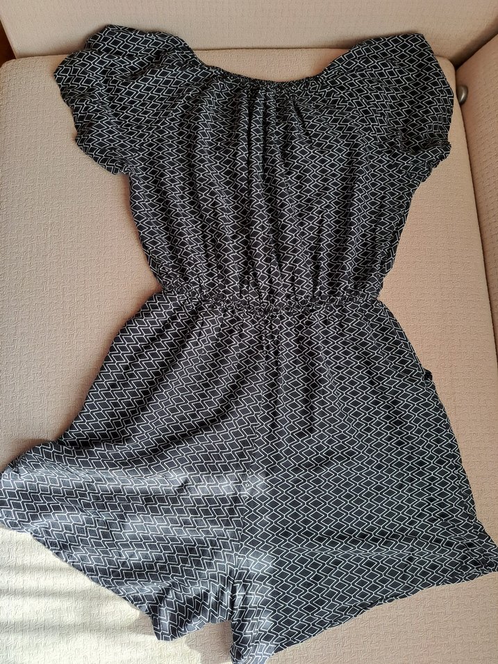 Bayan Kısa Şort Tulum - Görsel 3