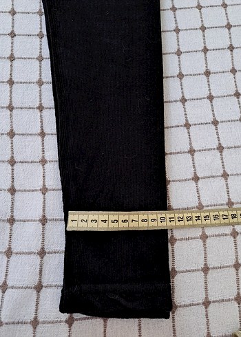 Kız Çocuk Kadife Tayt - Görsel 5