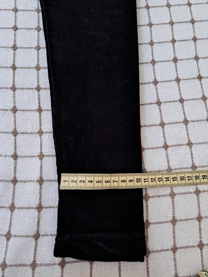 Kız Çocuk Kadife Tayt - Görsel 5