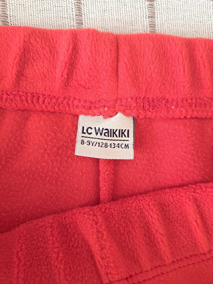 Kız Çocuk İspanyol Paça Kadife Tayt - Görsel 3