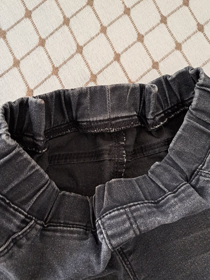 Kız Çocuk Skinny Denim Tayt Pantolon - Görsel 3