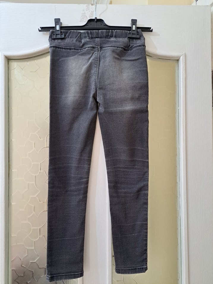 Kız Çocuk Skinny Denim Tayt Pantolon - Görsel 2