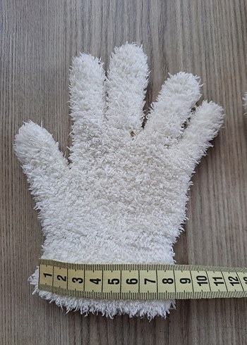 Kız Çocuk Peluş Eldiven - Görsel 6