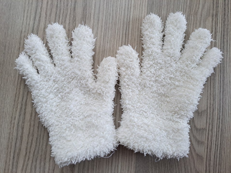 Kız Çocuk Peluş Eldiven - Görsel 2