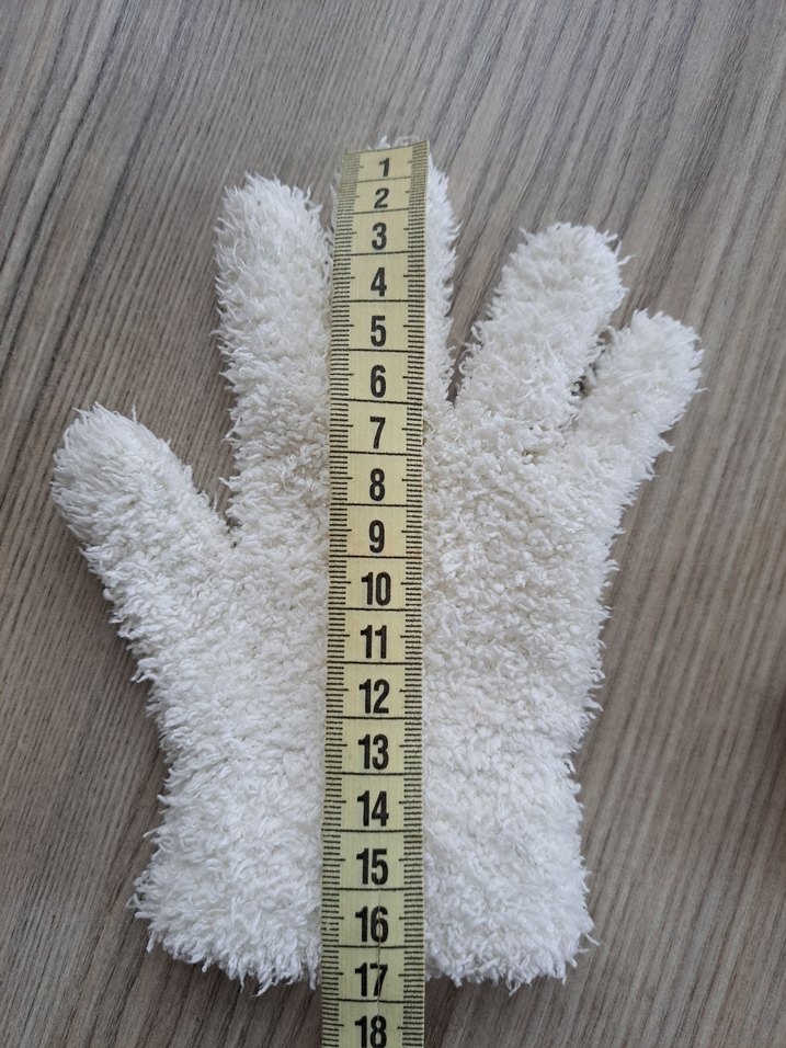 Kız Çocuk Peluş Eldiven - Görsel 5