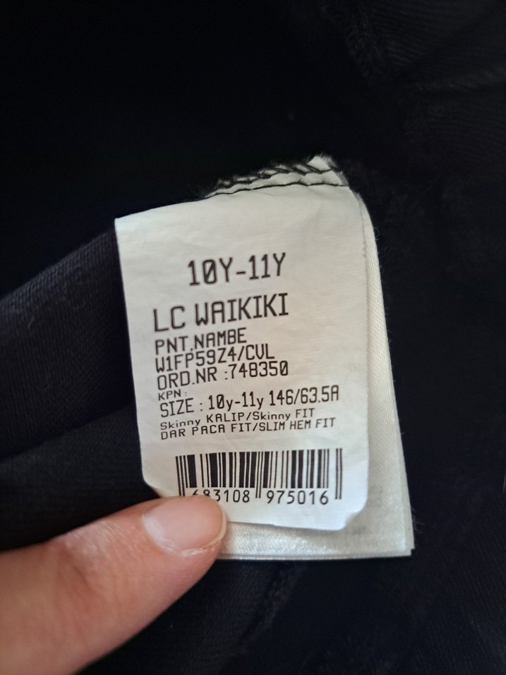 Kız Çocuk Skinny Pantolon - Görsel 5