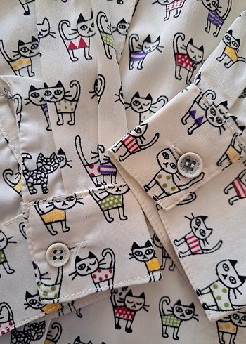 Kız Çocuk Gömlek - Görsel 4