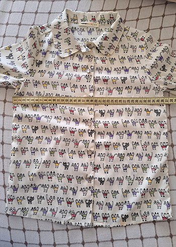 Kız Çocuk Gömlek - Görsel 5