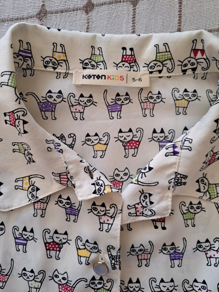 Kız Çocuk Gömlek - Görsel 3