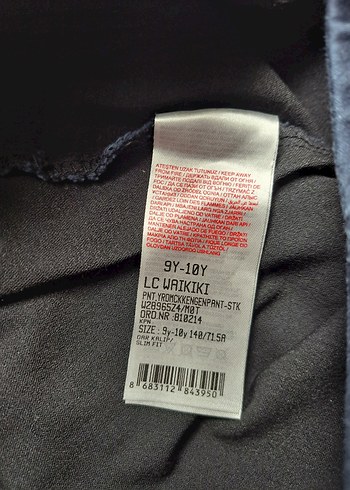 Kız Çocuk Okul Pantolon - Görsel 4