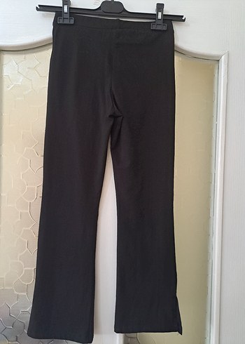 Kız Çocuk İspanyol Paça Yırtmaçlı Tayt - Görsel 2